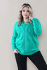 Knitted Zip up Hoodie, Mid & Plus Size Wholesale Clothing
