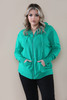 Knitted Zip up Hoodie, Mid & Plus Size Wholesale Clothing