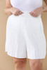 High Waisted Pleated Shorts, Mid & Plus Size Wholesale Fashion