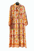 Printed Midi Dress Mid & Plus Size Wholesale Fashion