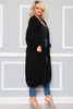 Mid & Plus Size Balloon Sleeve Long Cardigan