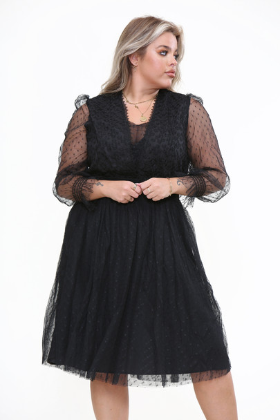 Tulle Dress mid & plus size wholesale fashion