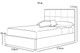  Horwood Grey Velvet Gas Lift Ottoman Storage Bed Frame - Double / King Sizes 