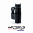 Whipple Pulley 3.500" 6Rib 5Bolt Black
