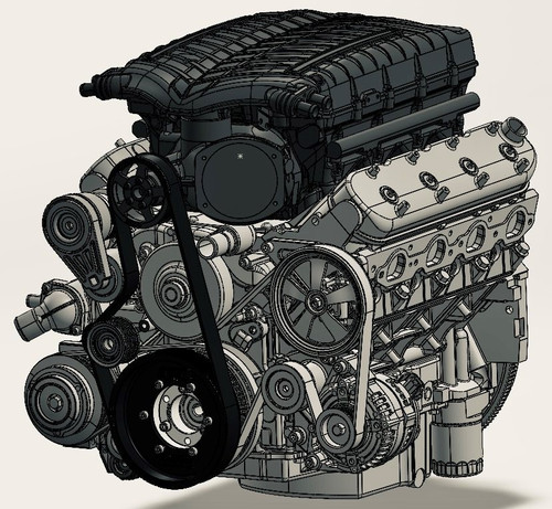 LSx 3000i WHIPPLE UNIVERSAL/HOTROD PACKAGE - GEN6 3.0L LS1/LS3/LS7 SUPERCHARGER SYSTEM