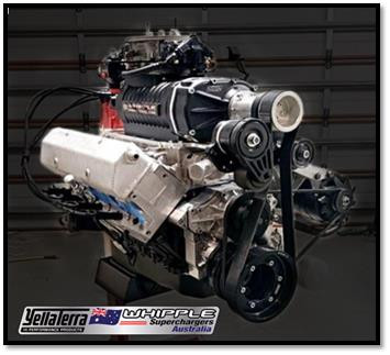 1988-97 HOLDEN 5.0L EFI VN-VS COMMODORE - 3400 RADIAL WHIPPLE KIT (TOP-INTAKE)(NON-INTERCOOLED)