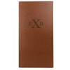 Premium Hardboard One View Menu Board 5.5 x 11 with engraved logo.