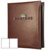 Bonded Leather Screw Post Menu Cover with Diagram
