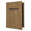Cork Look Three Ring Binder 5.5 x 8.5