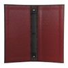 Cork Look Three Ring Binder 4.25 x 11 interior.