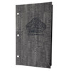 Cork Look Chicago Menu Board 5.5x11 in Ash.