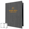 Wood Look Four View Menu Cover 8.5 x 11