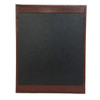 Bonded Leather Menu Board with Strips
