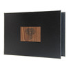 Solid walnut die cut insert.