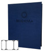 Prima Three View Gatefold Menu Cover 5.5 x 8.5  in Cobalt.