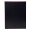 Interior of Carina One View Menu Board 8.5x11 with Delano Black.