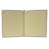Interior of Prima Two View Menu Cover 8.5x11 using Summit Linen Beige.