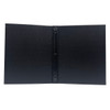 Carina Three Ring Binder 8.5x11 with black interior and 1/2" black ring mechanism.