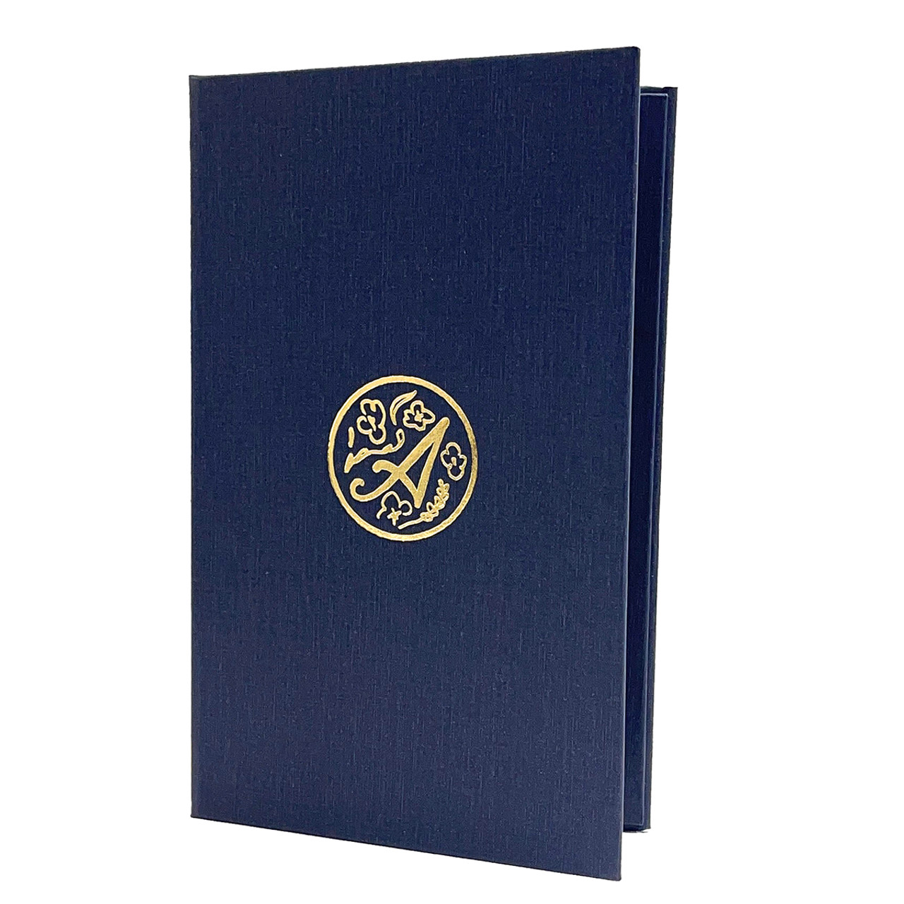 Summit Linen Elastic Menu Cover 5.5 x 8.5