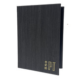 Wood Look Three Ring Binders