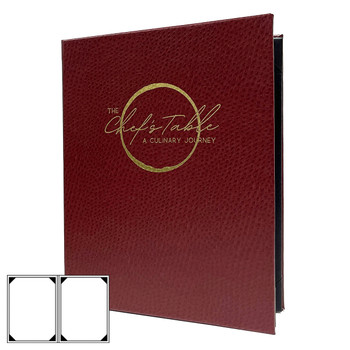 Ostrich Two View Menu Cover 4.25 x 11