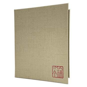 Bahama Weave Screw Post Menu Cover 8.5 x 11