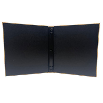 Interior view of Bahama Weave Three Ring Binder 8.5 x 11