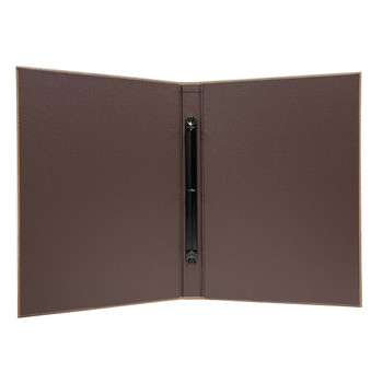 Interior of Bahama Weave Three Ring Menu Cover 8.5 x 14.