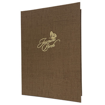 Bahama Weave Three Ring Menu Cover 8.5 x 14.