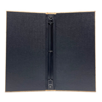 Interior view of Cork Look Three Ring Binder 4.25 x 11.