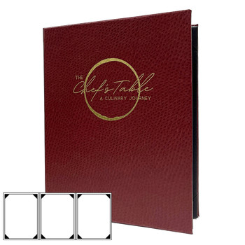 Ostrich Menu Cover