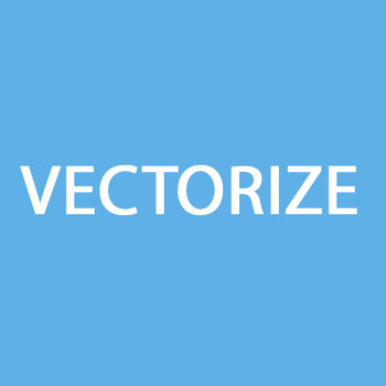 Convert your image to vector for printing on anything.