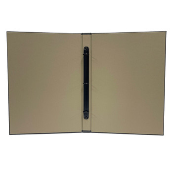 Prima Three Ring Binder with optional Summit Linen Khaki interior.