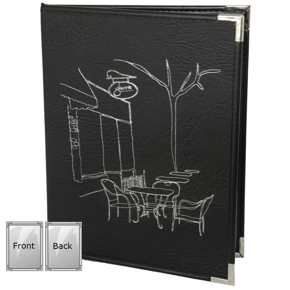 Villata One Panel Two View Menu Cover Villata One Panel Two View Menu Cover