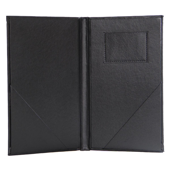 Buy Levelo Bifold Black Genuine Leather With Debossed Logo Pocket