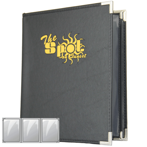 Regale Menu Cover Three View Regale Menu Cover Three View