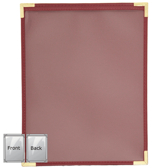 Regale Menu Cover One Panel Two View Regale Menu Cover One Panel Two View