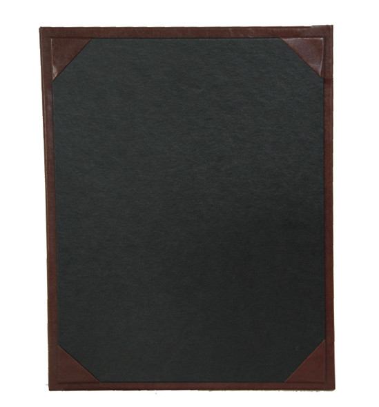 Bonded Leather One View Menu Board 11