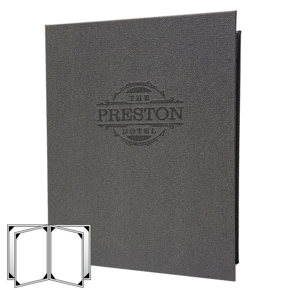 Preston Elastic Menu Cover 8.5 x 11