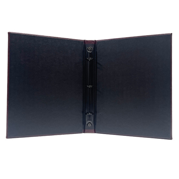 Interior of Carina Three Ring Binder 5.5 x 8.5.