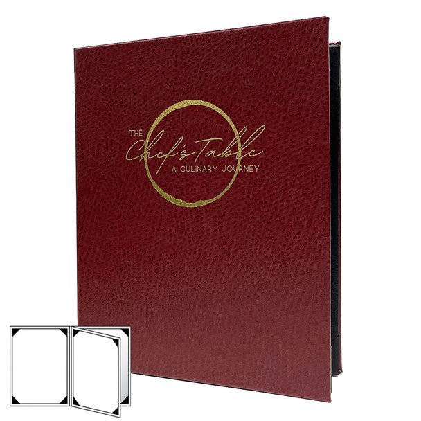 Ostrich Four View Menu Cover