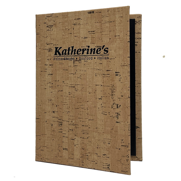 Cork Look Three Ring Binder 5.5 x 8.5