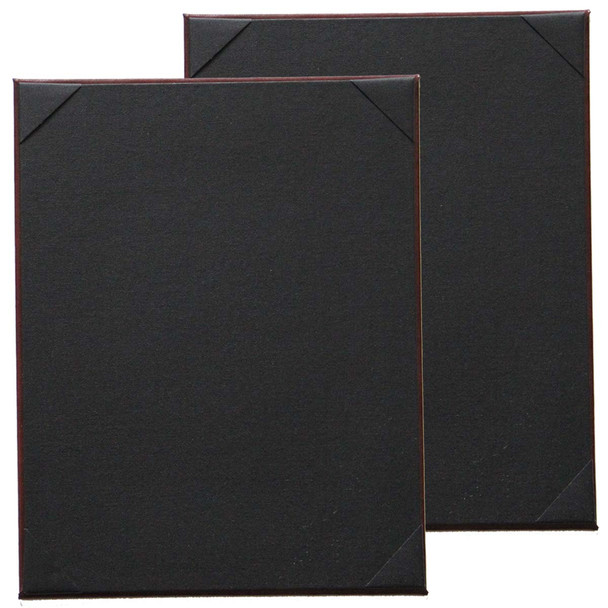 Bonded Leather One Panel Two View (double sided) Menu Board