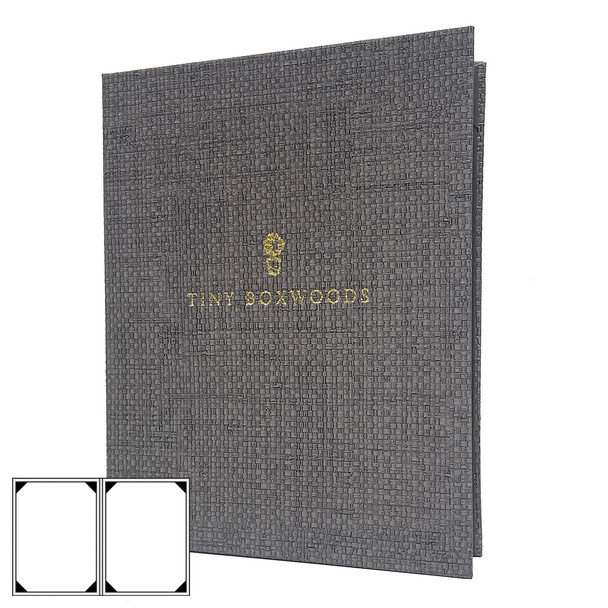 Bahama Weave Two View Menu Cover