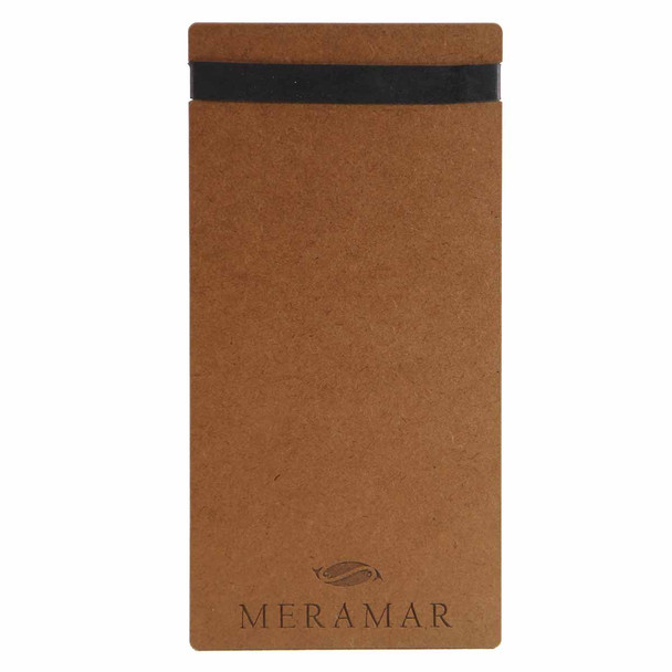Premium Hardboard Check Presenter with Band has a black band and optional laser engraved logo.