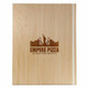 Baltic Birch Wood Menu Boards with Vertical Band