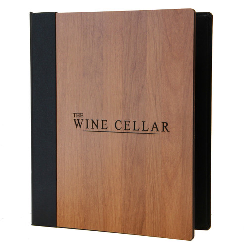 Wood Three Ring Binder 5.5 x 8.5