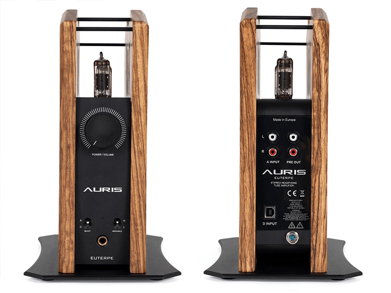 Auris Audio Euterpe Tube Amp inputs and outputs