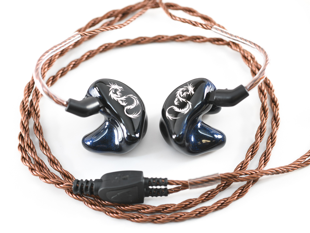 Bronze Dragon IEM headphone cable