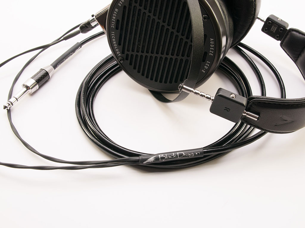 Black Dragon V2 Premium Headphone Cable for Audeze
